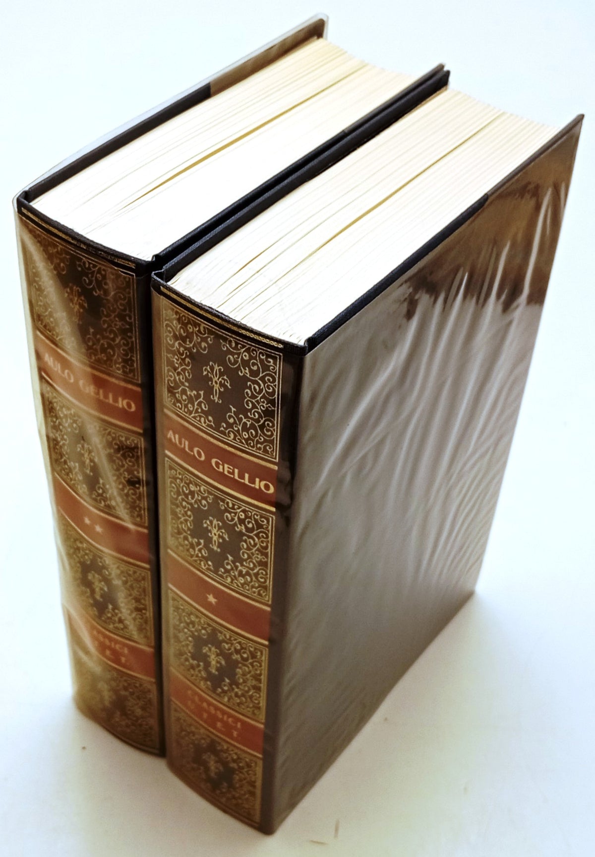 Le notti attiche 2 volumi - Aulo Gellio - UTET Classici Latini- 1a ed. 1992- XFS