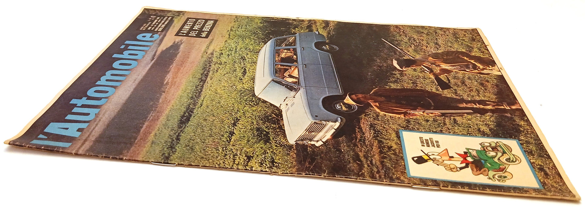Rivista settimanale L'Automobile 47 - Agatone Jacovitti - 1966 - RVSh88