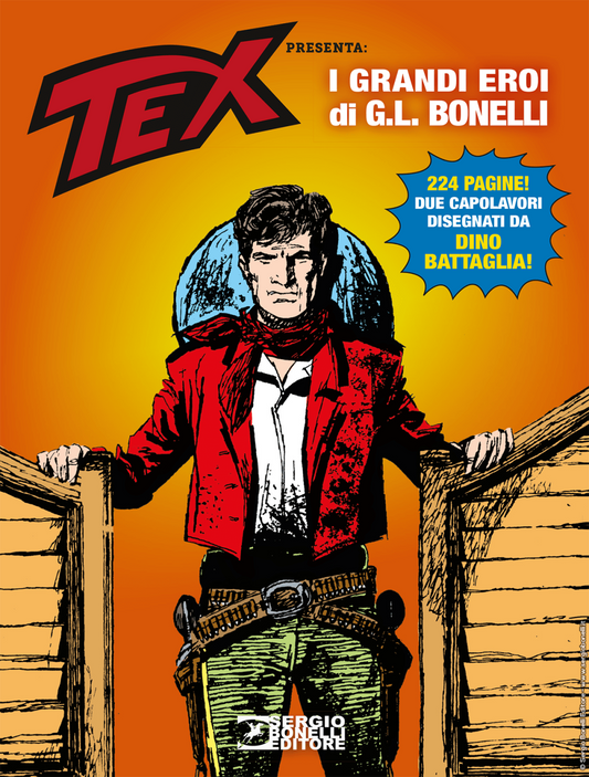 FB- I GRANDI EROI DI G.L. BONELLI 1 DINO BATTAGLIA AVVENTURA MAGAZINE 2019- B- N25