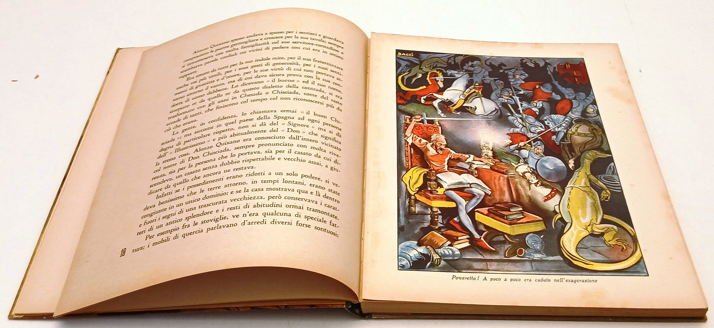 Le avventure di Don Chisiotte - Jolanda Cervellati Bacci- Cappelli- 1950- XFS212