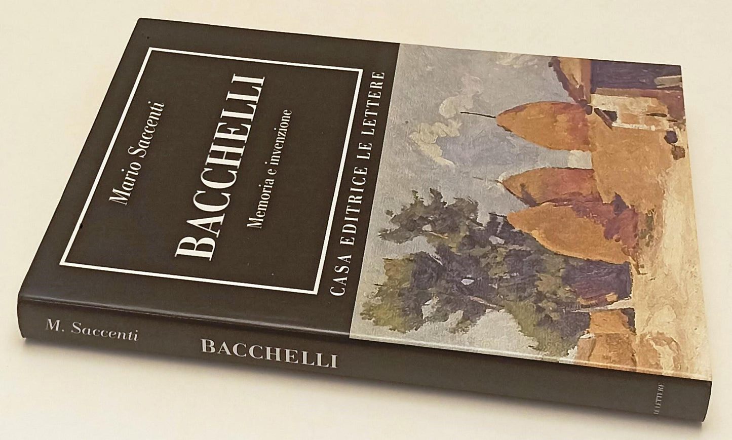 BACCHELLI MEMORIA E INVENZIONE- MARIO SACCENTI- LE LETTERE- 2000- BS- YFS600