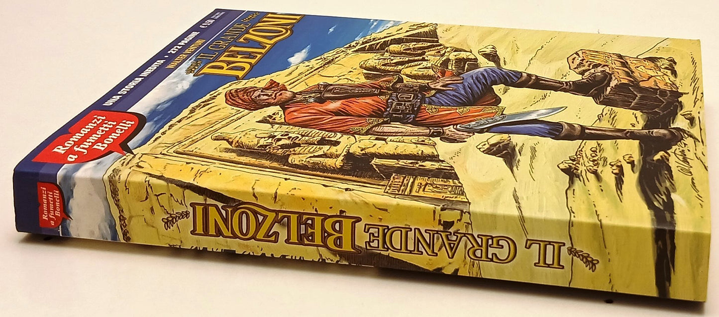 FB- ROMANZI A FUMETTI N.10 IL GRANDE BELZONI - VENTURI - BONELLI - 2013 - B- G25