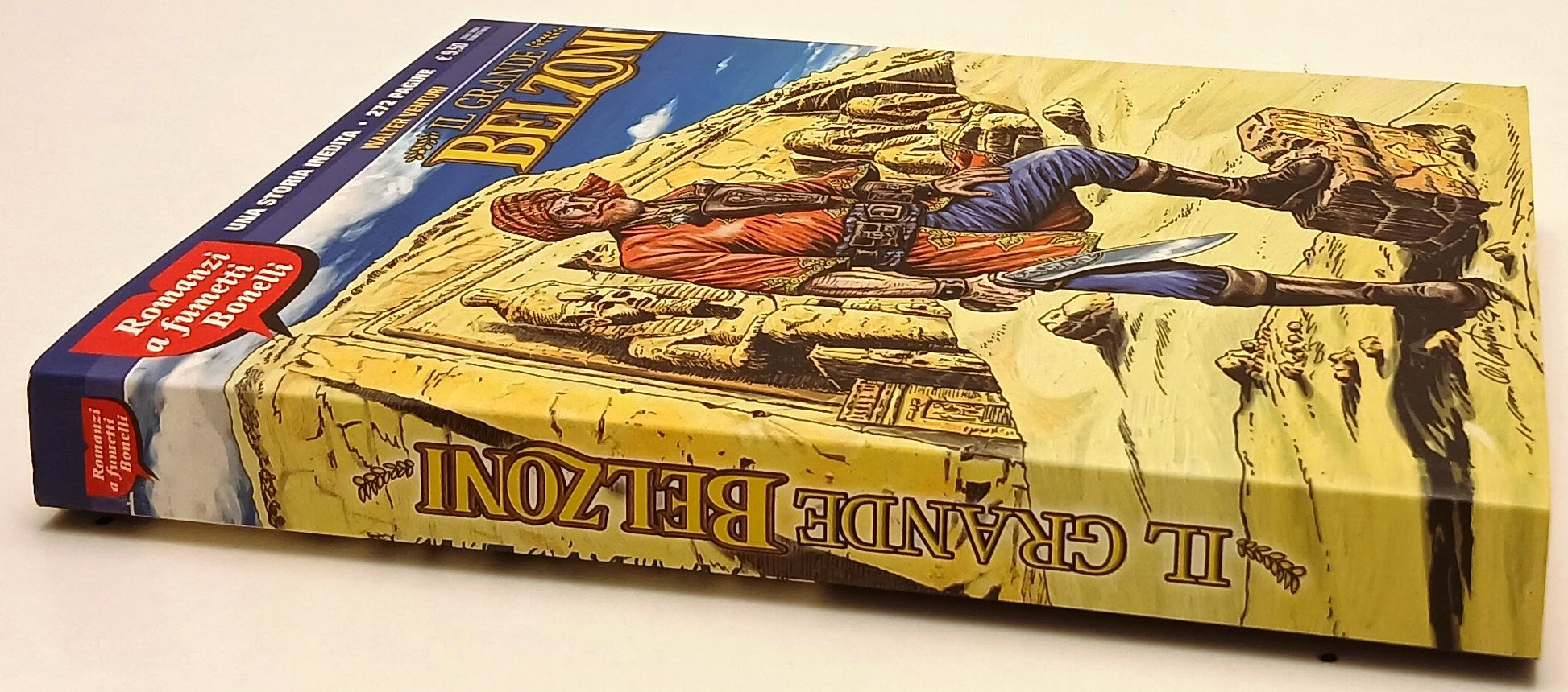 FB- ROMANZI A FUMETTI N.10 IL GRANDE BELZONI - VENTURI - BONELLI - 2013 - B- G25