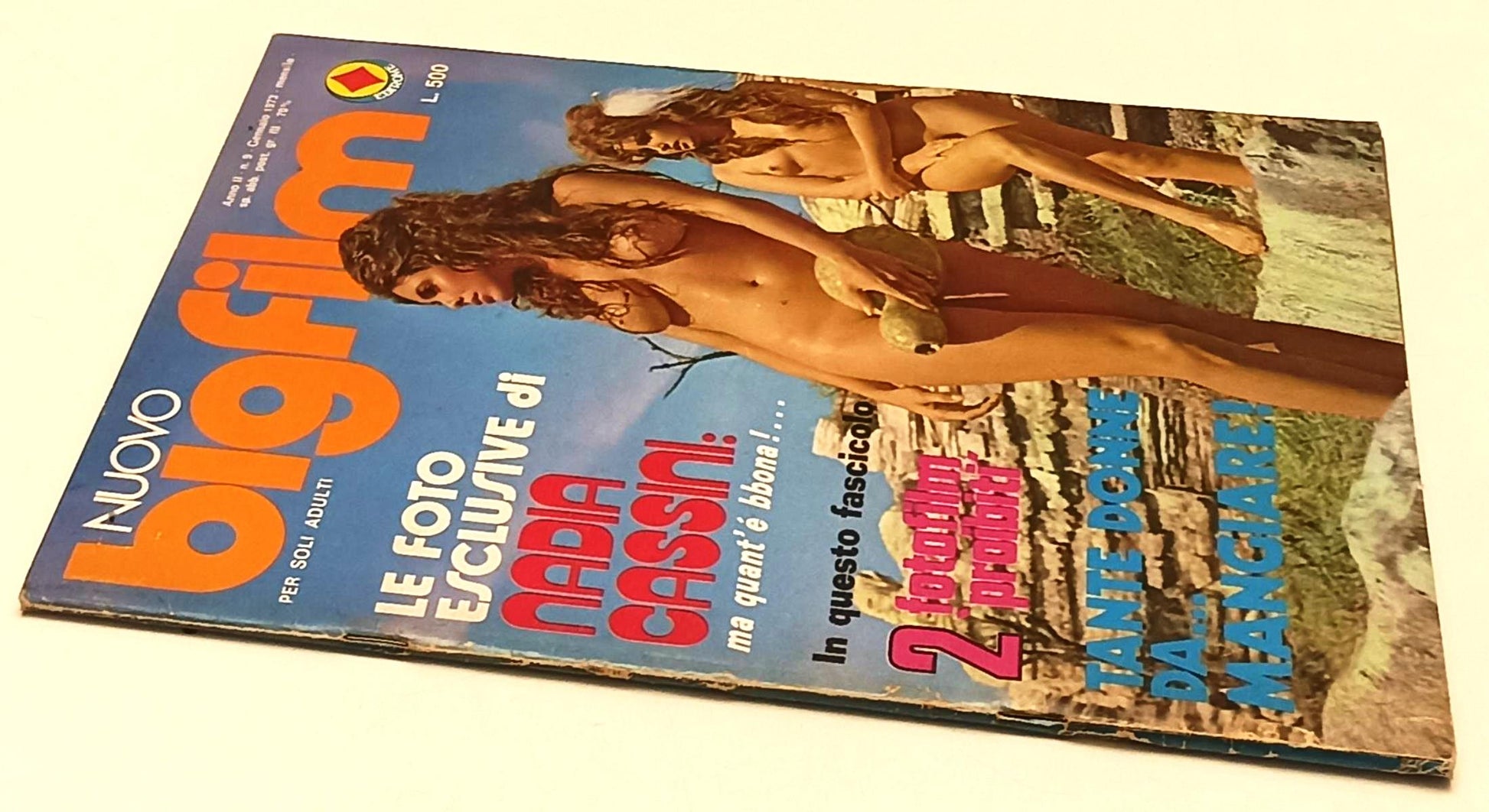 LX- RIVISTA NUOVO BIGFILM ANNO II N.9 GENNAIO 1973 NADIA CASSINI - RVSa449
