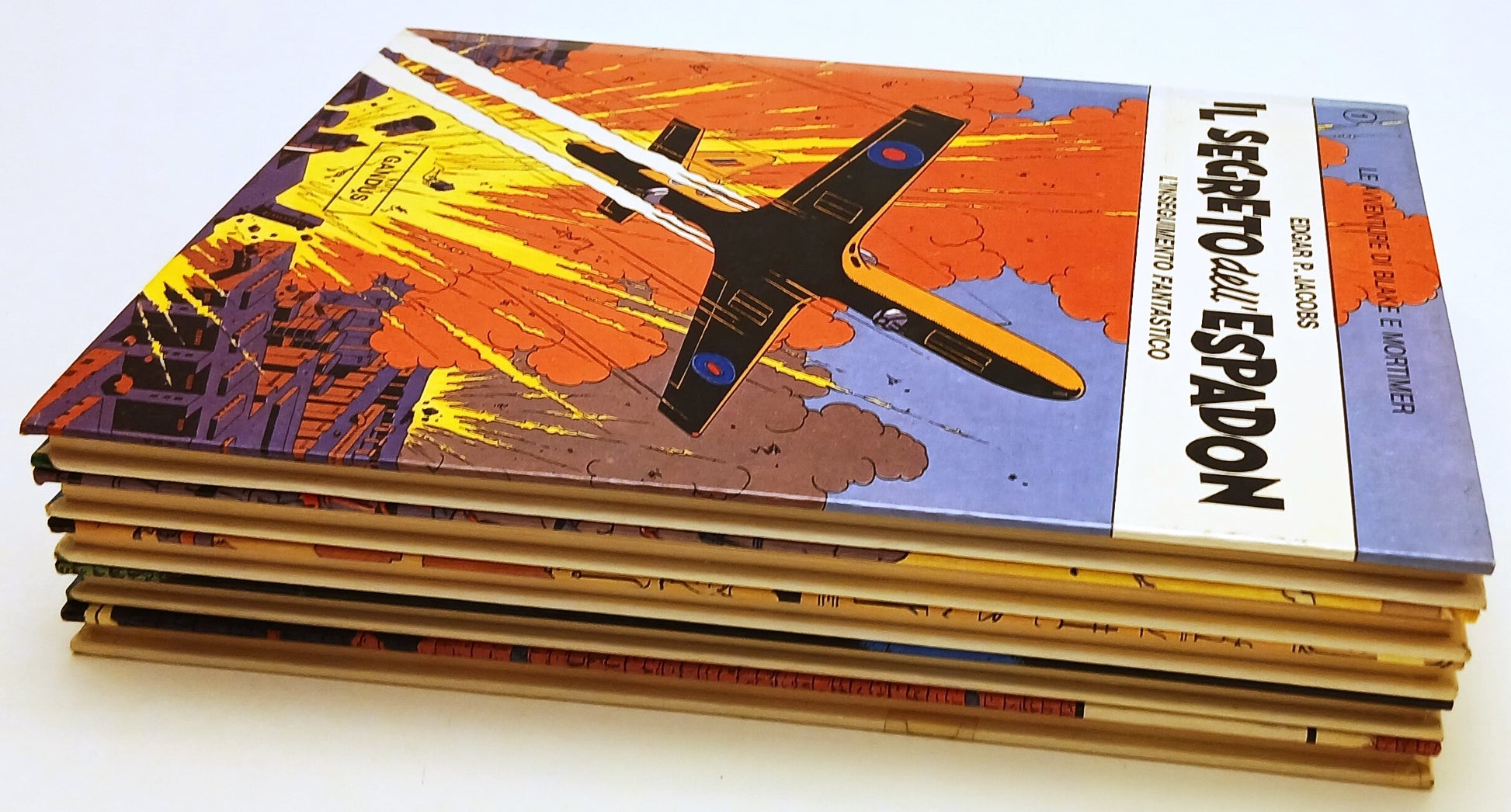 FV- BLAKE E MORTIMER VOLUMI 1/5 - EDGAR P. JACOBS - COMIC ART - C - G25
