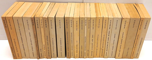 LN- LOTTO 52 VOLUMI BUR BIBLITECA UNIVERSALE RIZZOLI - PLAUTO MANZONI- BLCP95