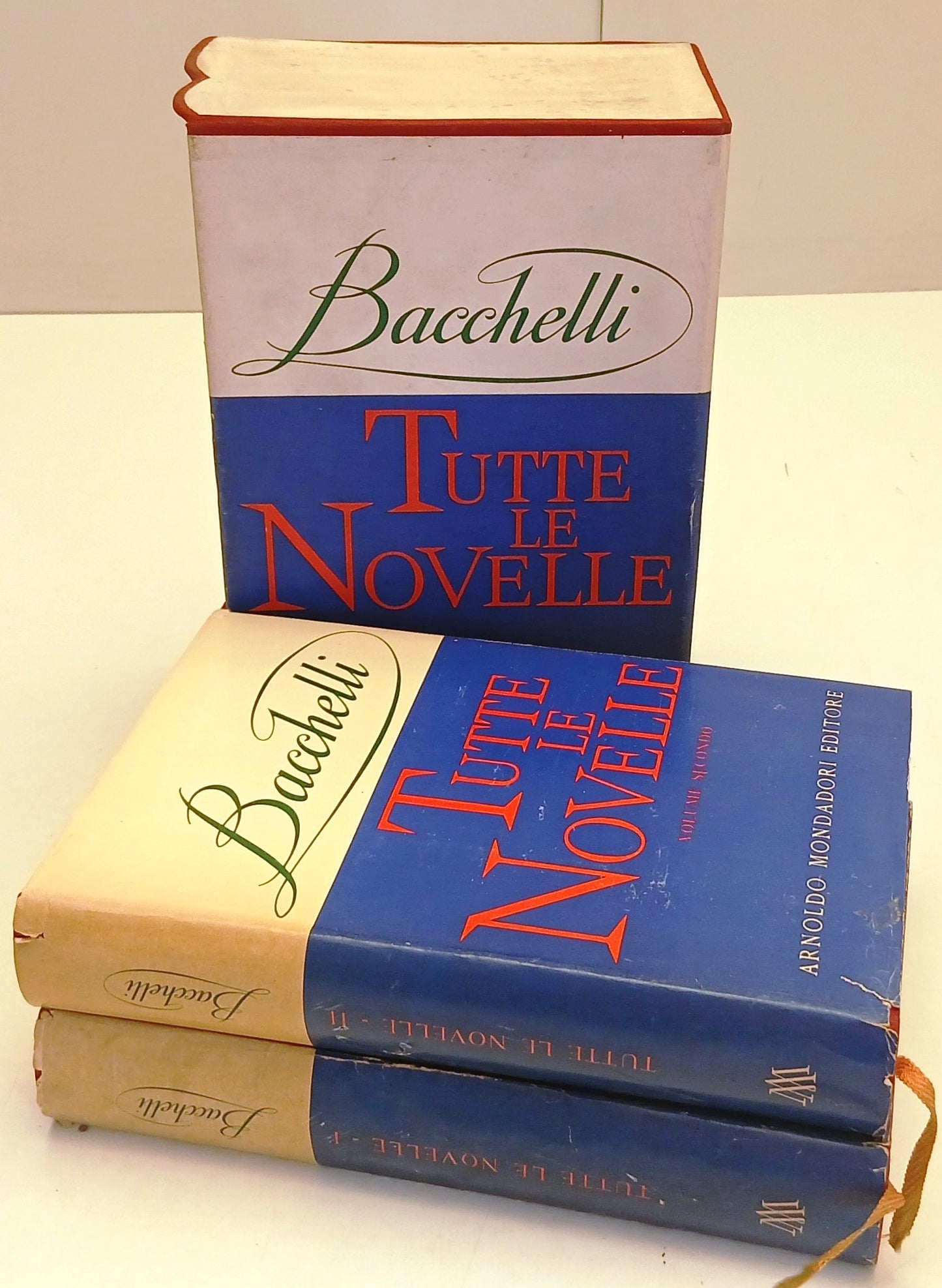 Tutte le novelle 2 volumi - Bacchelli - Mondadori - 1a ed. - cofanetto- ZFS260