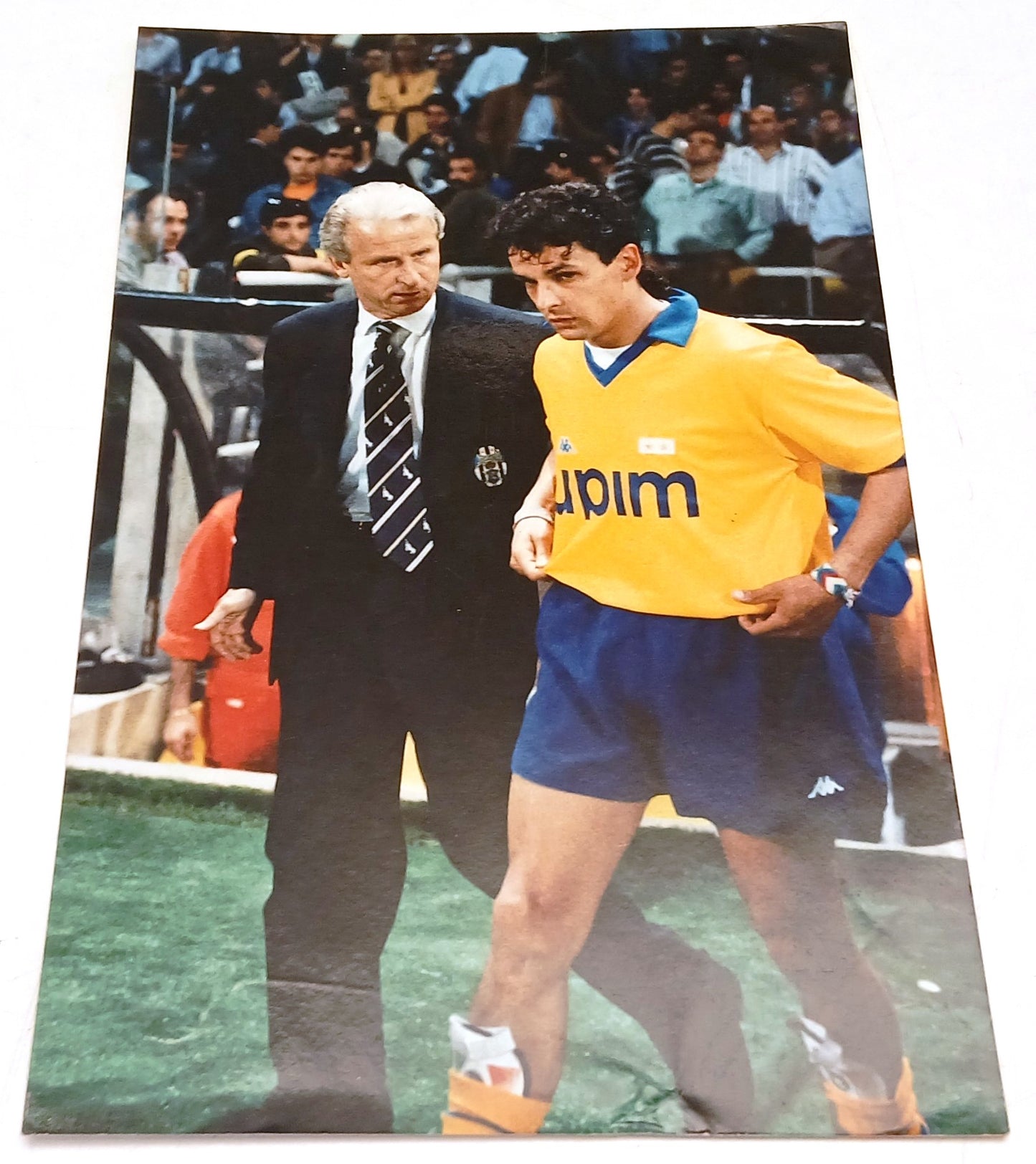 CV- Fotografia foto Roberto Baggio Giovanni Trappattoni Juventus - RVSa1032