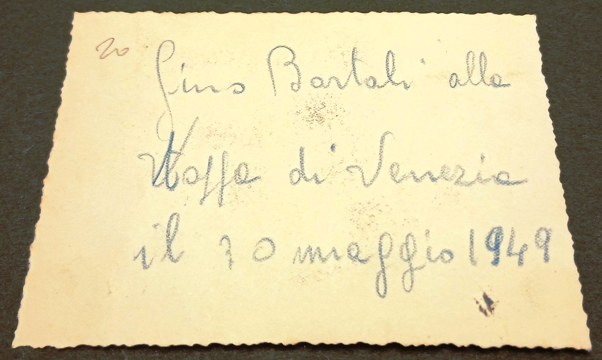 CV- Fotografia Gino Bartali alla tappa di Venezia 30 maggio 1949 - RVSz171