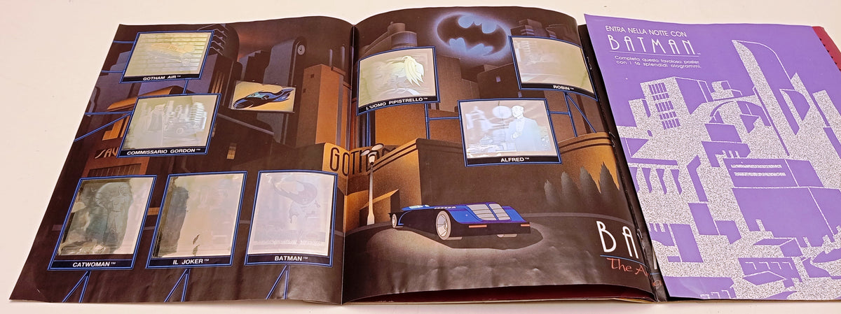 Album Figurine Batman The Animated Serie Completo - Panini 1993 - LBM29