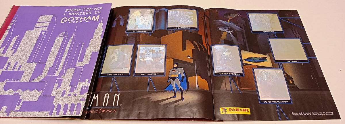 Album Figurine Batman The Animated Serie Completo - Panini 1993 - LBM29