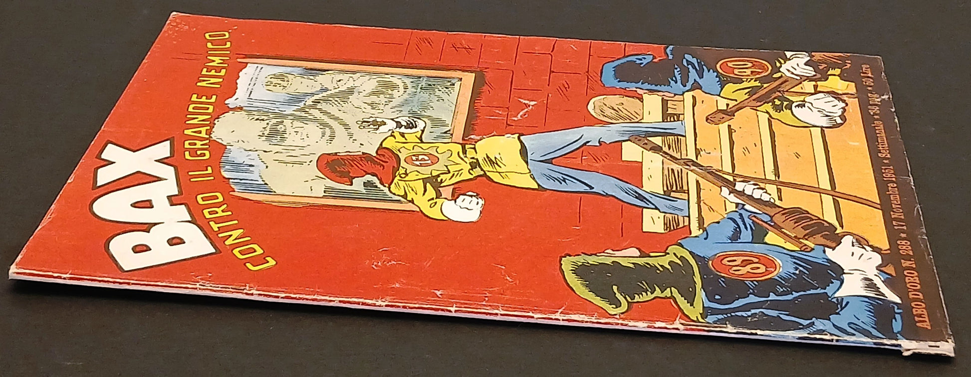Albo d'oro n.288 Bax contro il grande nemico - Mondadori - 1951 - originale- H26