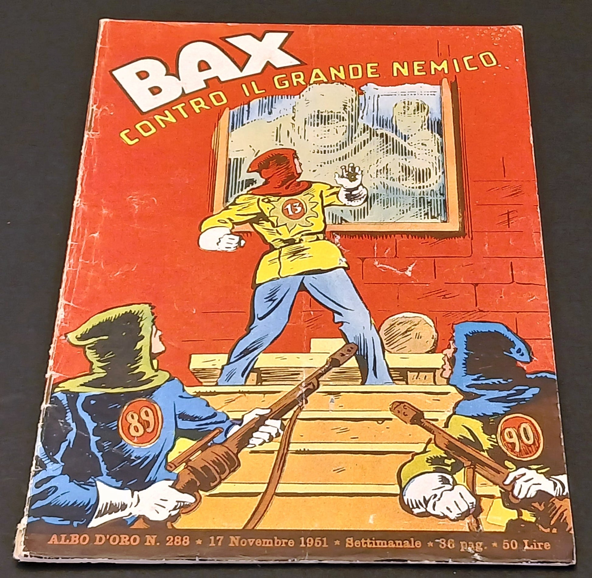 Albo d'oro n.288 Bax contro il grande nemico - Mondadori - 1951 - originale- H26
