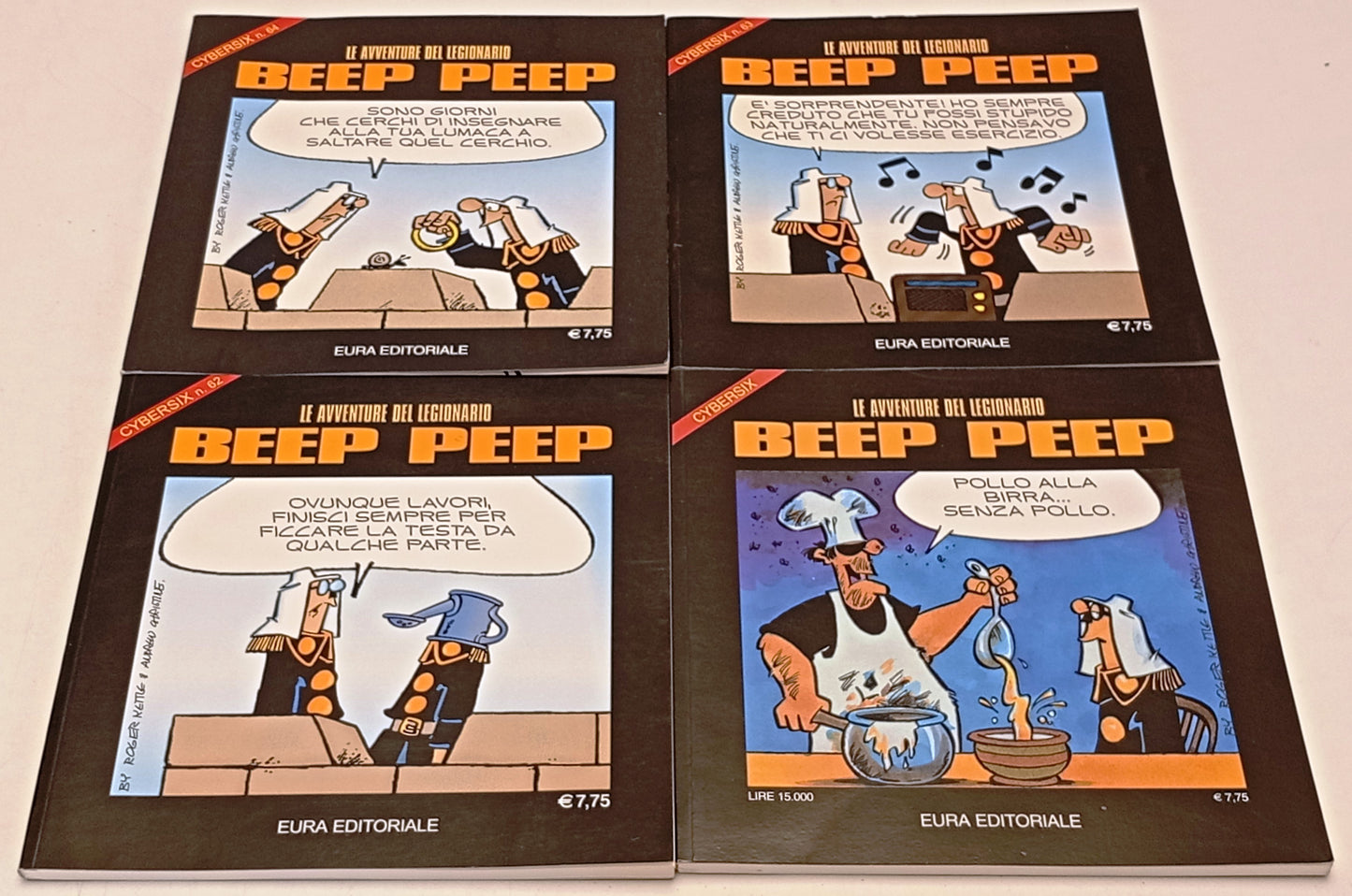 Le avventure del Legionario Beep Beep 1/4 completa Cybersix 161/164 - Eura - L26