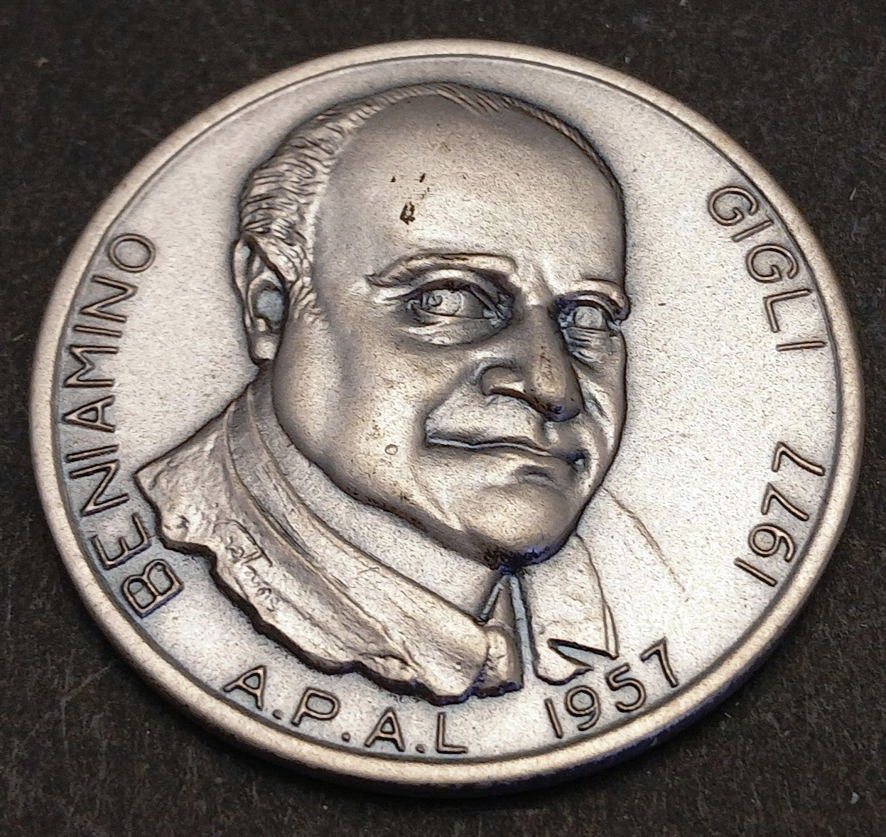 CB- Medaglia Beniamino Gigli - A.P.A.L. 1957 - 1977 - in argento - GTTS166