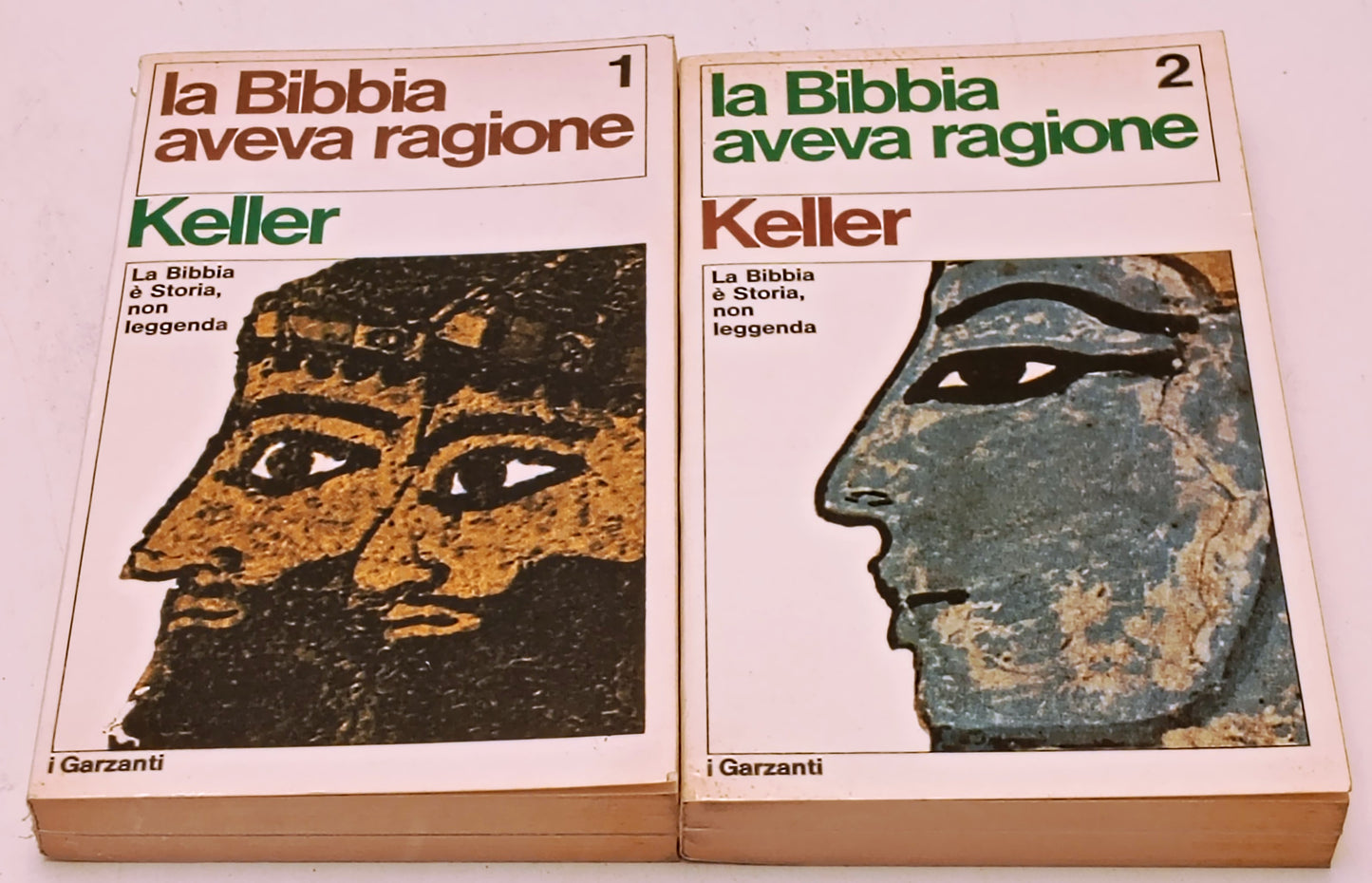 La Bibbia aveva ragione 2 volumi - Keller - I Garzanti - 1a ed. - YFS429