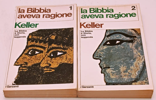 La Bibbia aveva ragione 2 volumi - Keller - I Garzanti - 1a ed. - YFS429