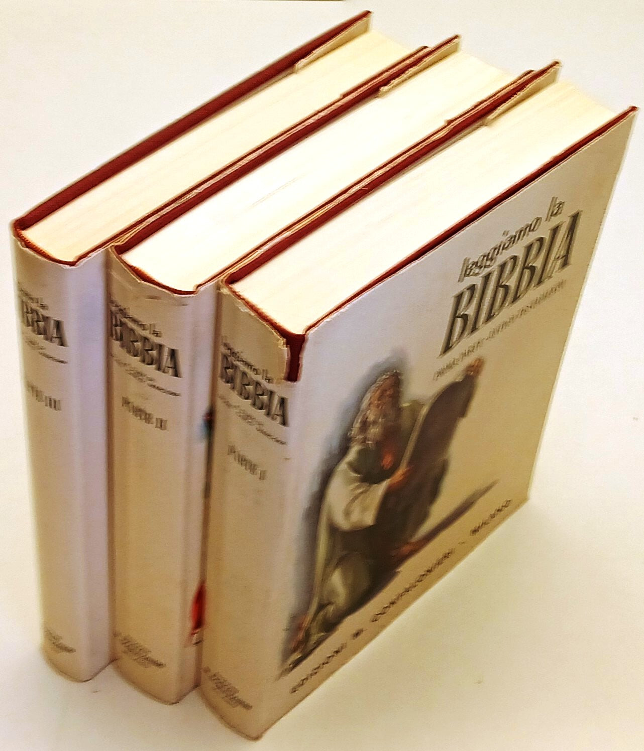 Leggiamo la Bibbia 3 volumi - Carlo Marcora - Confalonieri - 1960/1962 - ZFS319