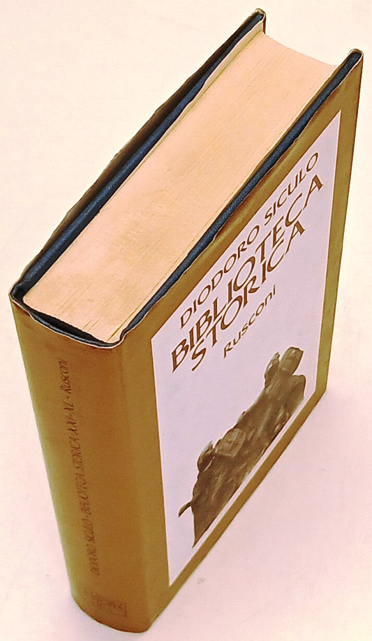 Biblioteca storica - Diodoro Siculo - Rusconi Classici di Storia- 1a ed.- ZFS235