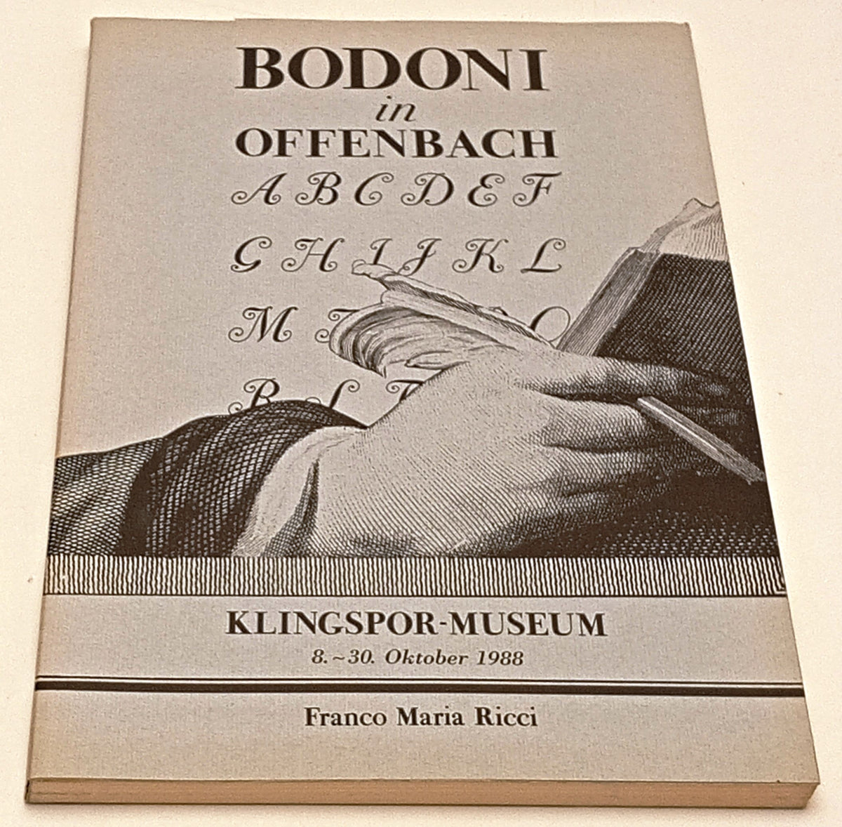 Bodoni in Offenbach Kingspor-Museum - FMR Franco Maria Ricci - tedesco - YFS84