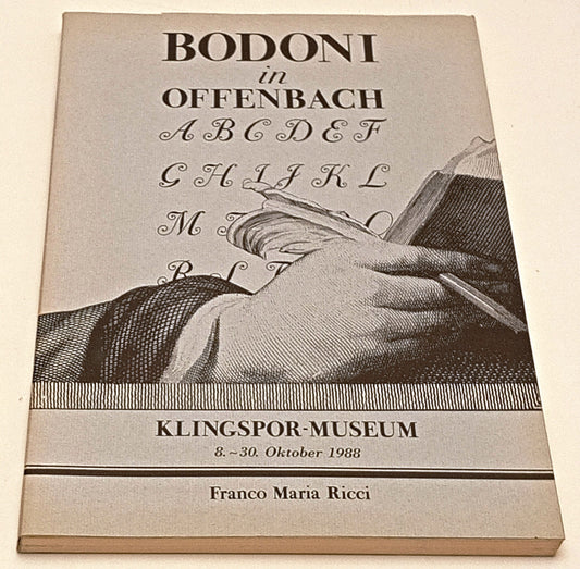 Bodoni in Offenbach Kingspor-Museum - FMR Franco Maria Ricci - tedesco - YFS84