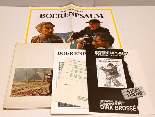 Cartella stampa film Boerenpsalm - Roland Verhavert Timmerman Brosse' - RVSa854
