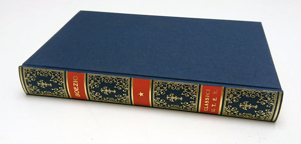La consolazione della filosofia- Boezio- UTET Classici Latini- 1a ed. 1994- XFS