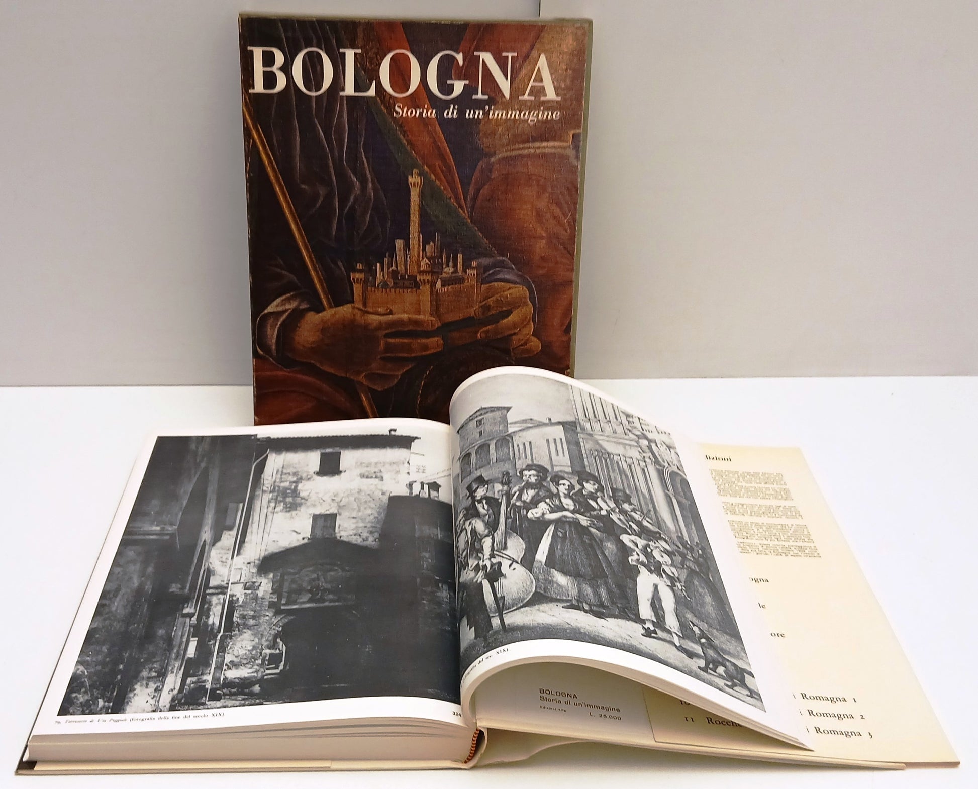 Bologna Storia di un'immagine - Giovanni Ricci - Alfa- 1a ed.- cofanetto- YFS234