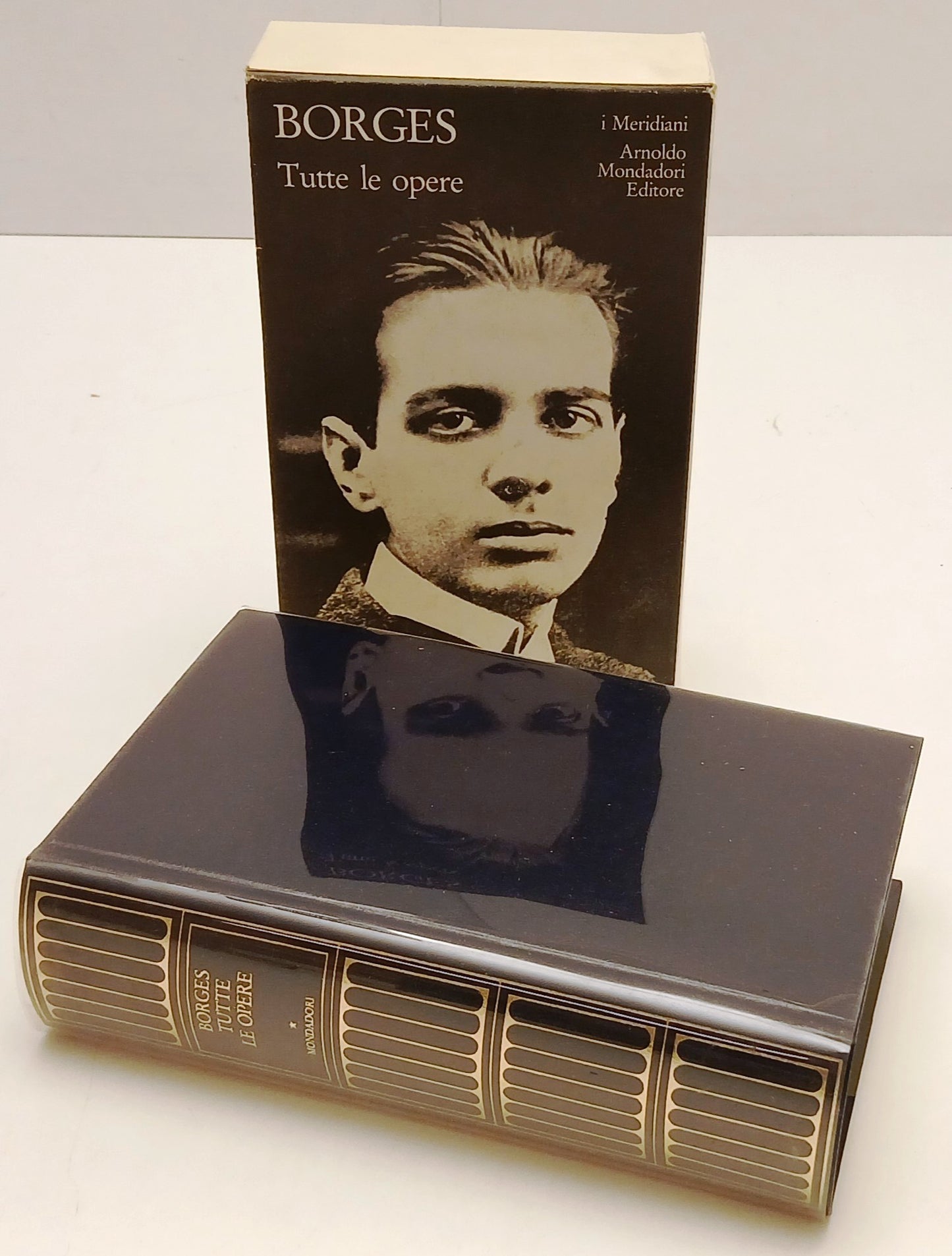 LN- TUTTE LE OPERE - BORGES - MONDADORI - I MERIDIANI - 1a ED. - 1984 - CS - XFS