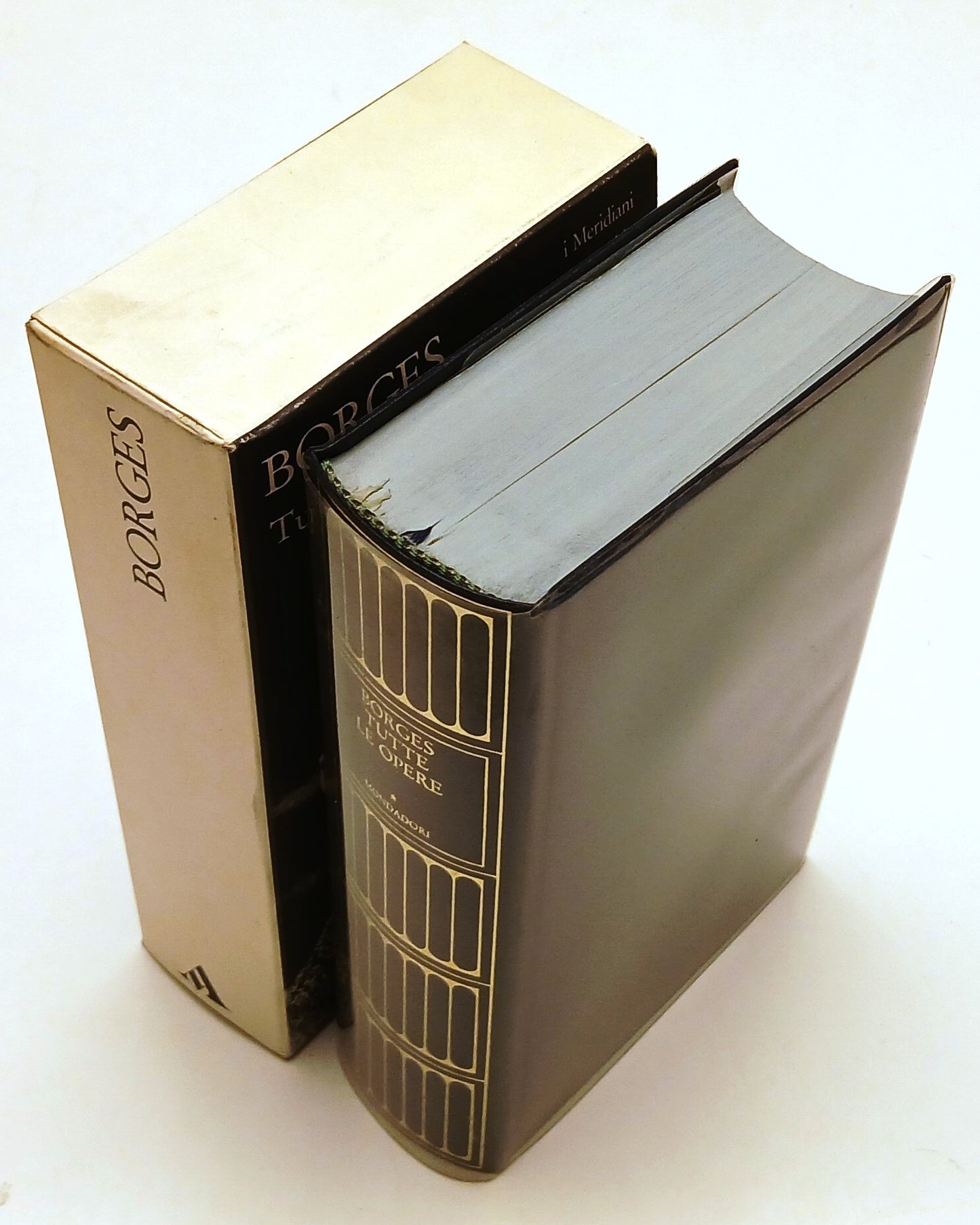 LN- TUTTE LE OPERE - BORGES - MONDADORI - I MERIDIANI - 1a ED. - 1984 - CS - XFS