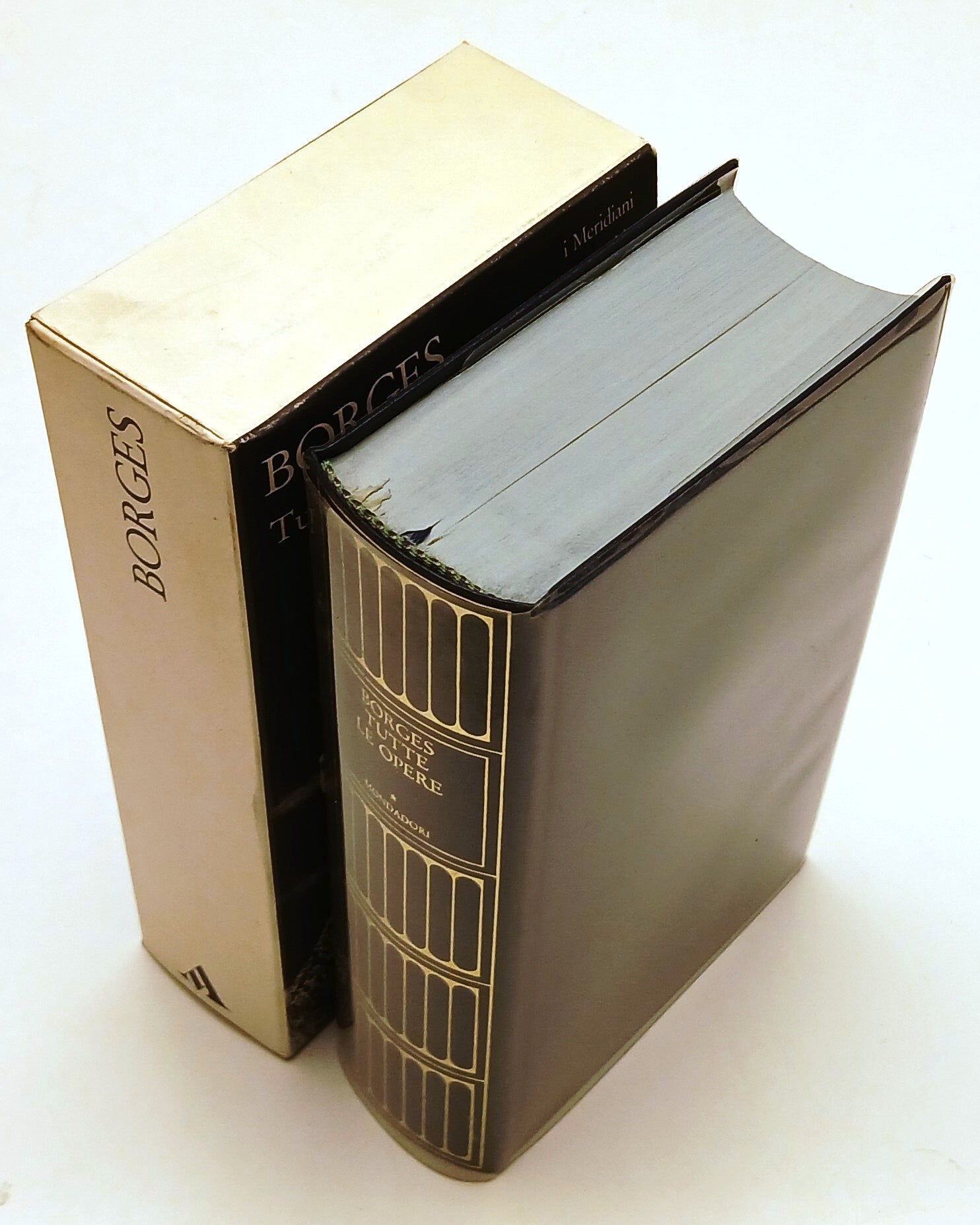 LN- TUTTE LE OPERE - BORGES - MONDADORI - I MERIDIANI - 1a ED. - 1984 - CS - XFS