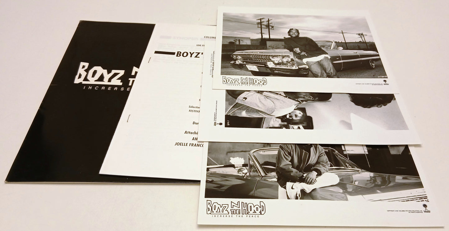 Cartella stampa film Boyz'n the hood - John Singleton Cuba Gooding jr. - RVSa849