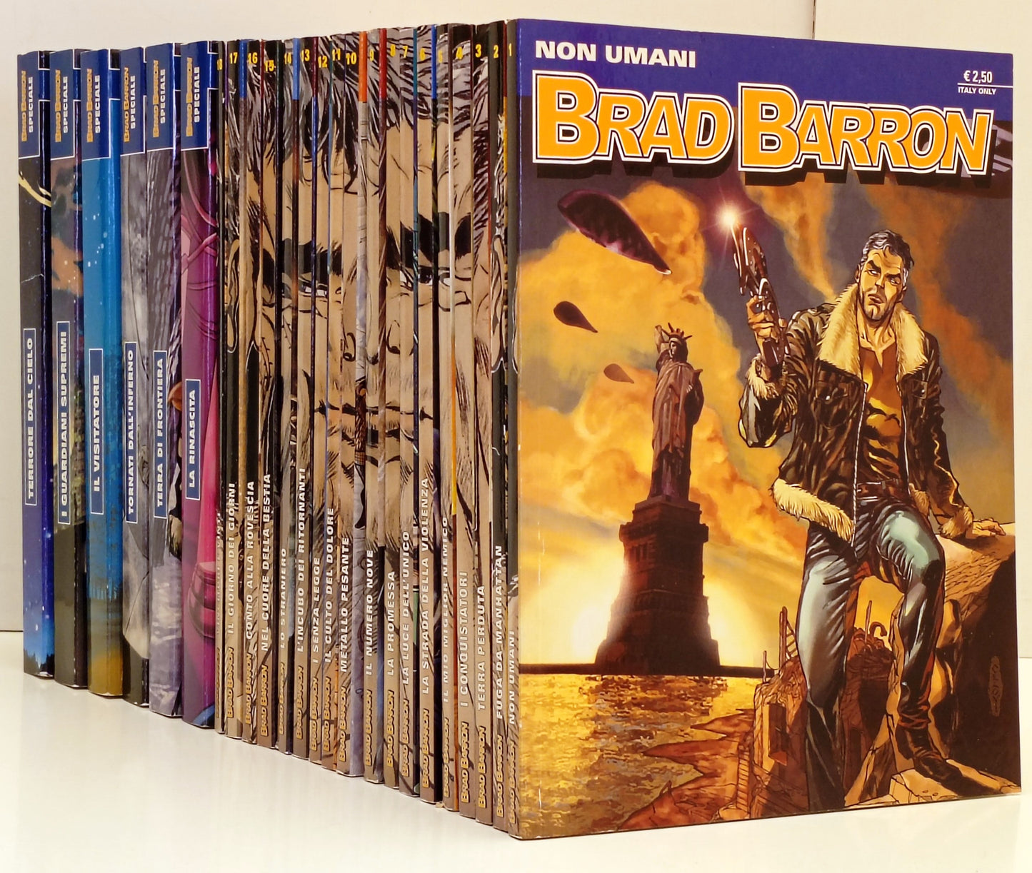 Brad Barron 1/18 + Speciali 1/6 completa - Tito Faraci - Bonelli - H26