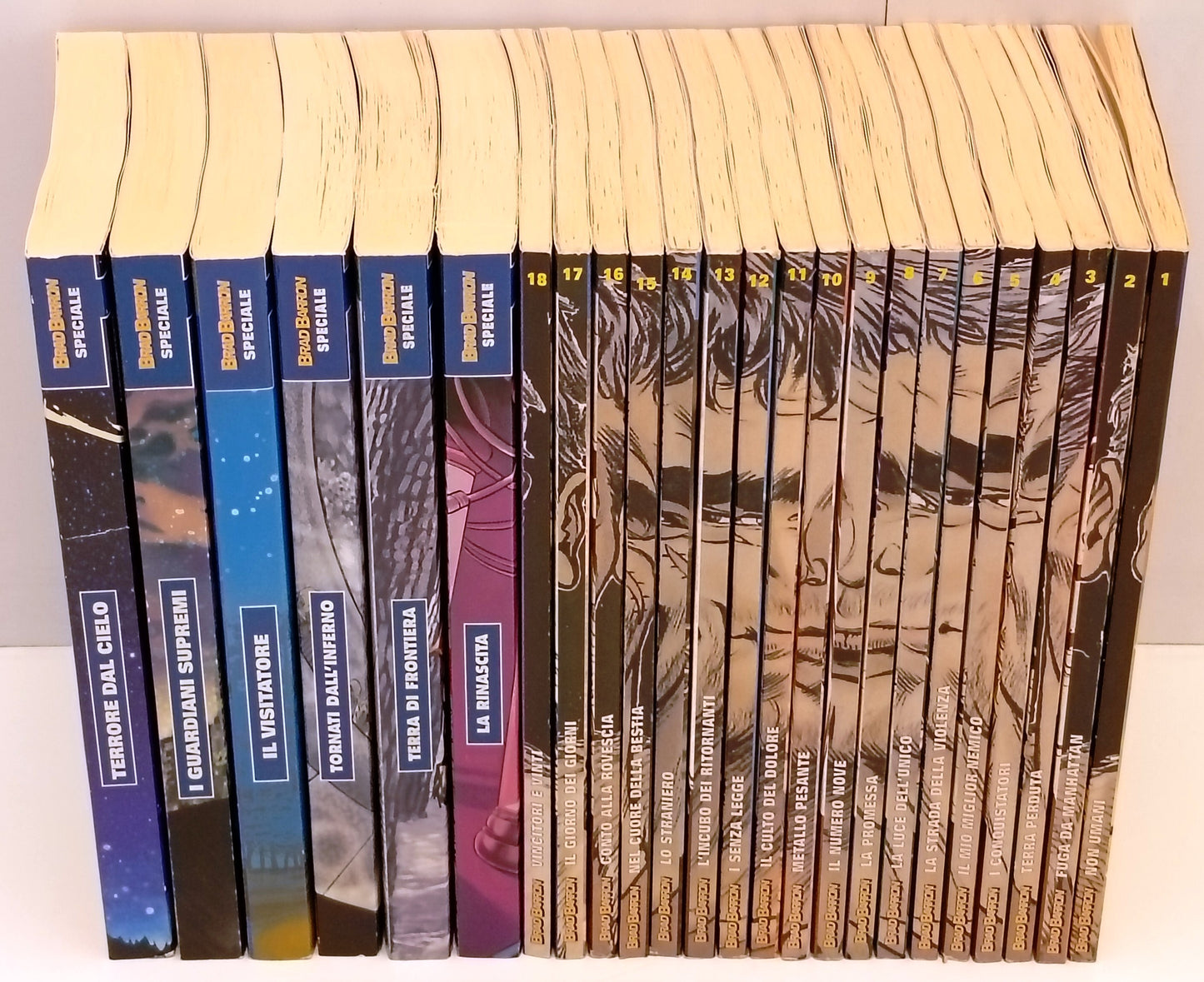 Brad Barron 1/18 + Speciali 1/6 completa - Tito Faraci - Bonelli - H26