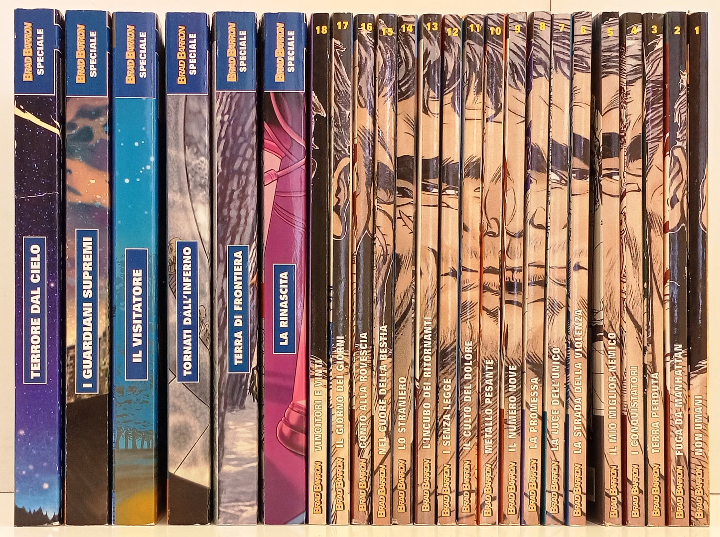 Brad Barron 1/18 + Speciali 1/6 completa - Tito Faraci - Bonelli - H26