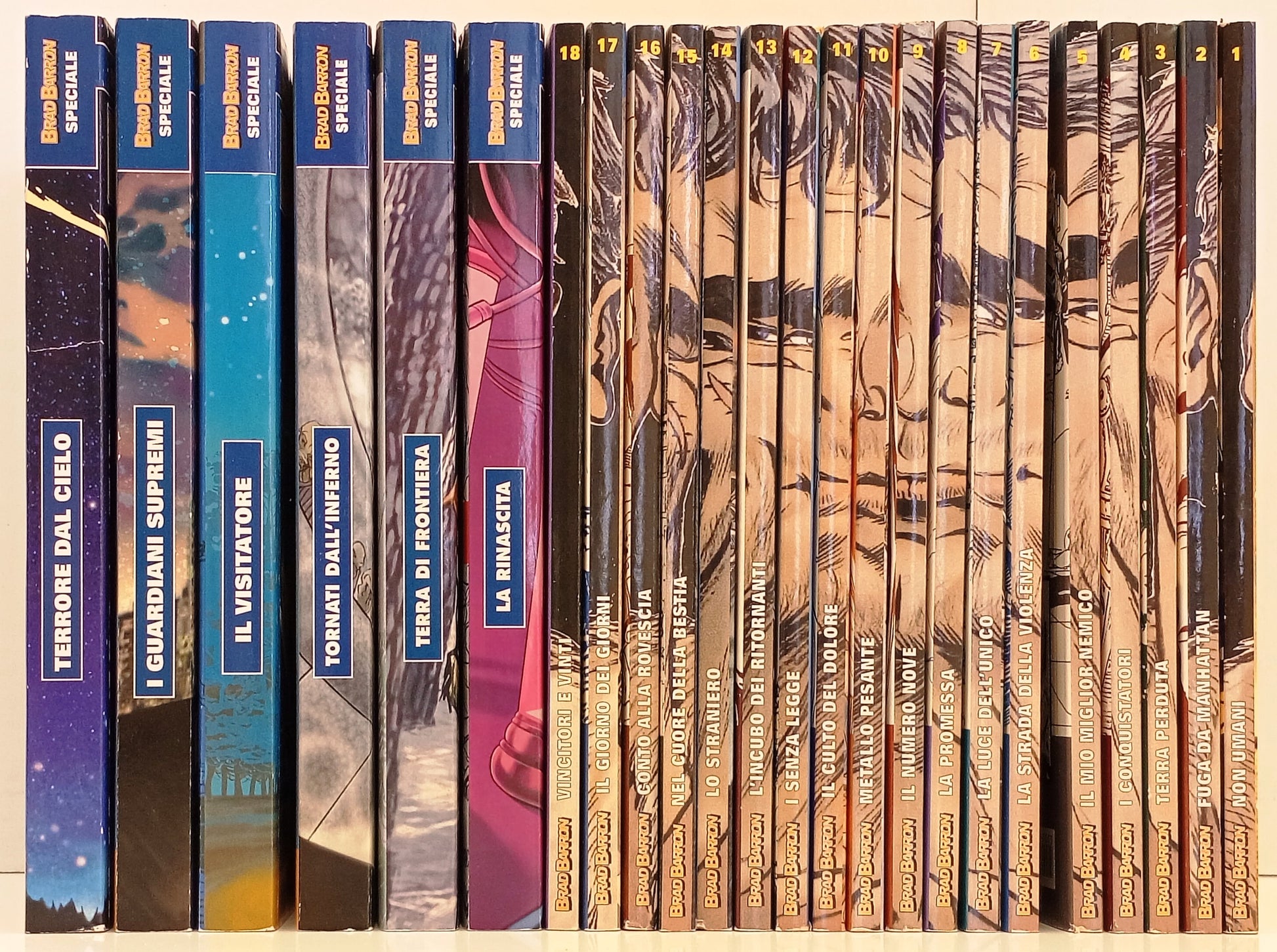 Brad Barron 1/18 + Speciali 1/6 completa - Tito Faraci - Bonelli - H26