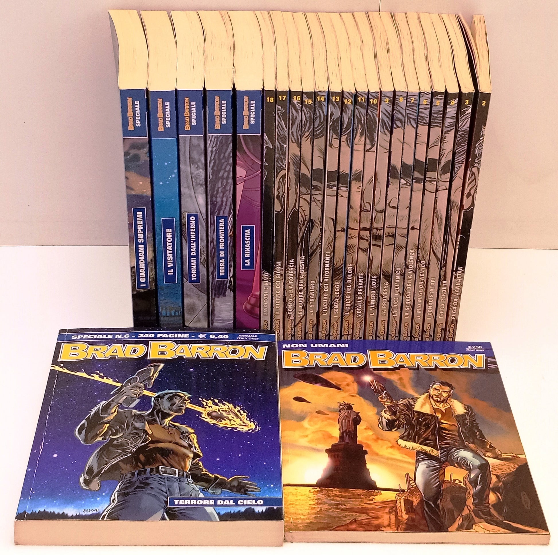 Brad Barron 1/18 + Speciali 1/6 completa - Tito Faraci - Bonelli - H26