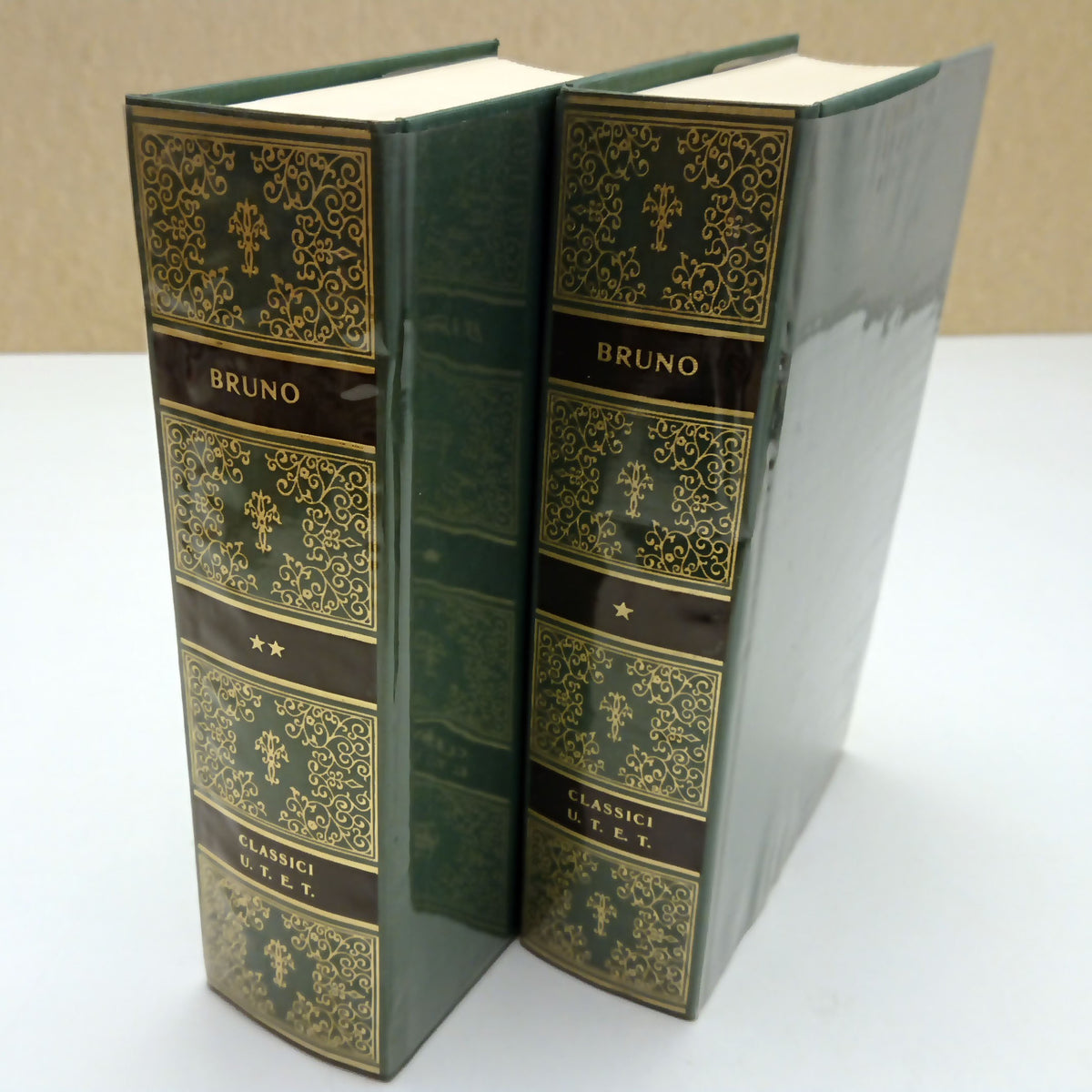 Opere italiane (2 volumi) - Bruno - UTET Classici Italiani - 1a ed. 2002 - XFS