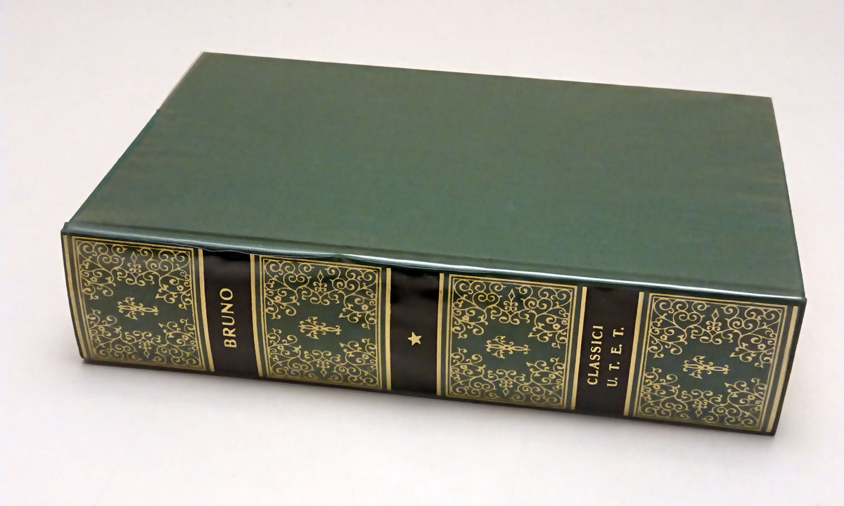 Opere italiane (2 volumi) - Bruno - UTET Classici Italiani - 1a ed. 2002 - XFS