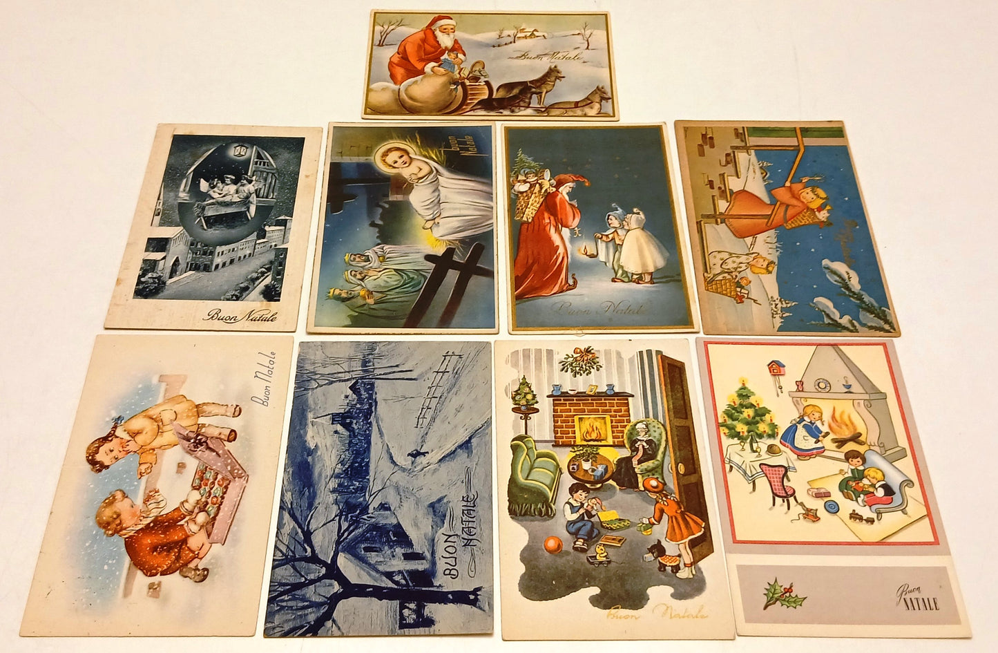 CC- Cartolina - Lotto 17 cartoline Auguri Buon Natale - RVSz192