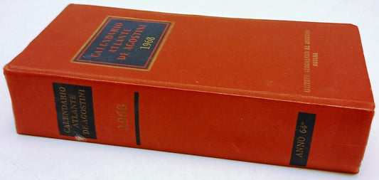 LZ- CALENDARIO ATLANTE DE AGOSTINI 1968 - ISTITUTO GEOGRAFICO DE AGOSTINI- ZFS73