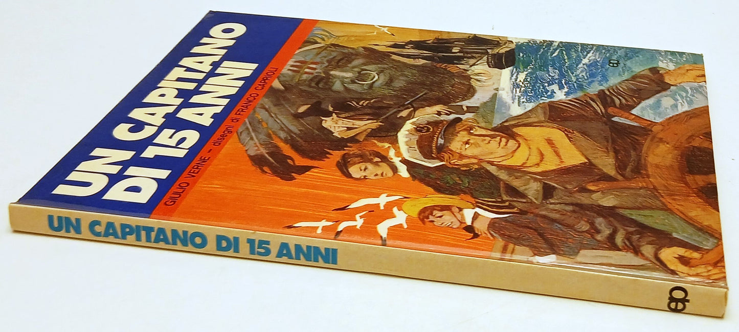 FV- UN CAPITANO DI 15 ANNI - GIULIO VERNE FRANCO CAPRIOLI- PAOLINE- 1973- C- G25