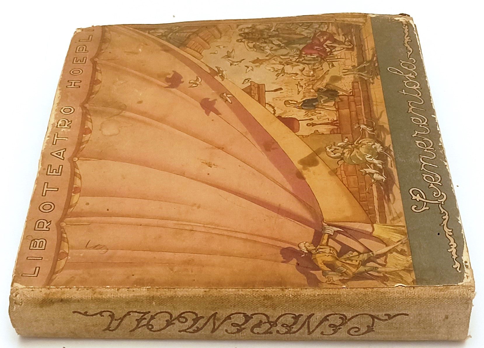LB- CENERENTOLA - disegni ZAMPINI dipinti CENTURIONE- LIBROTEATRO HOEPLI- YFS699