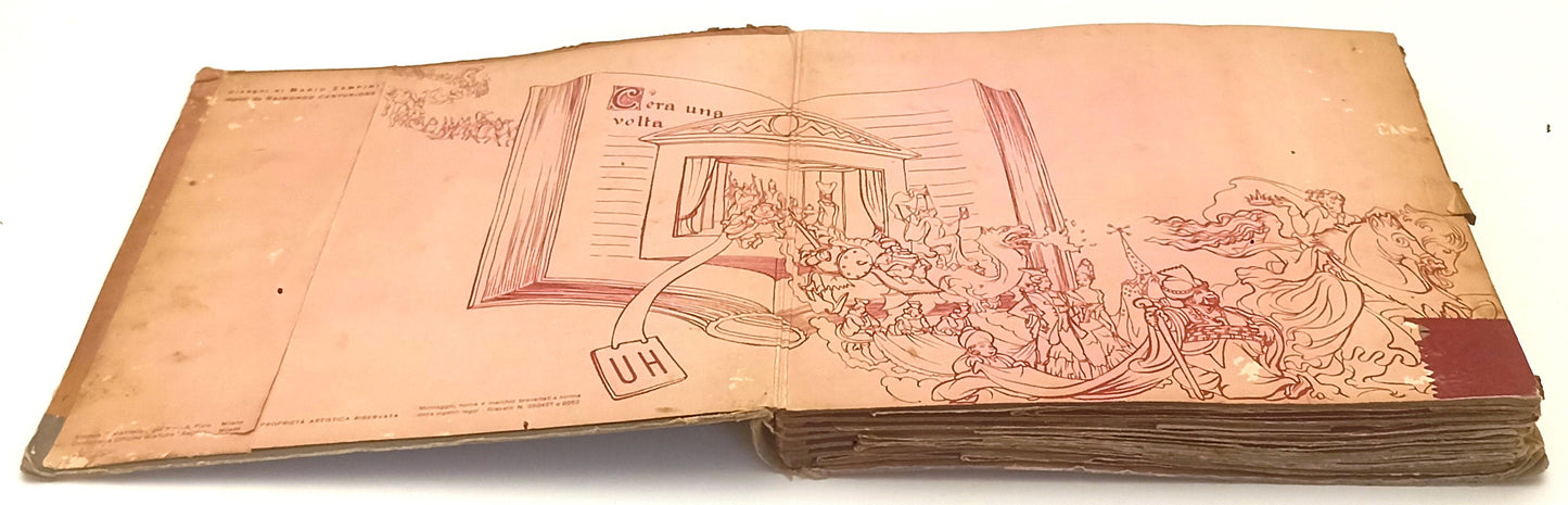 LB- CENERENTOLA - disegni ZAMPINI dipinti CENTURIONE- LIBROTEATRO HOEPLI- YFS699