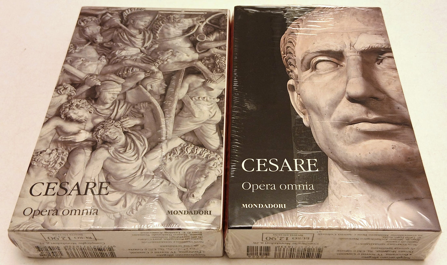 LN- OPERA OMNIA 2 VOLUMI- CESARE- MONDADORI TV SEC- CLASSICI GRECI LATINI- C-XFS