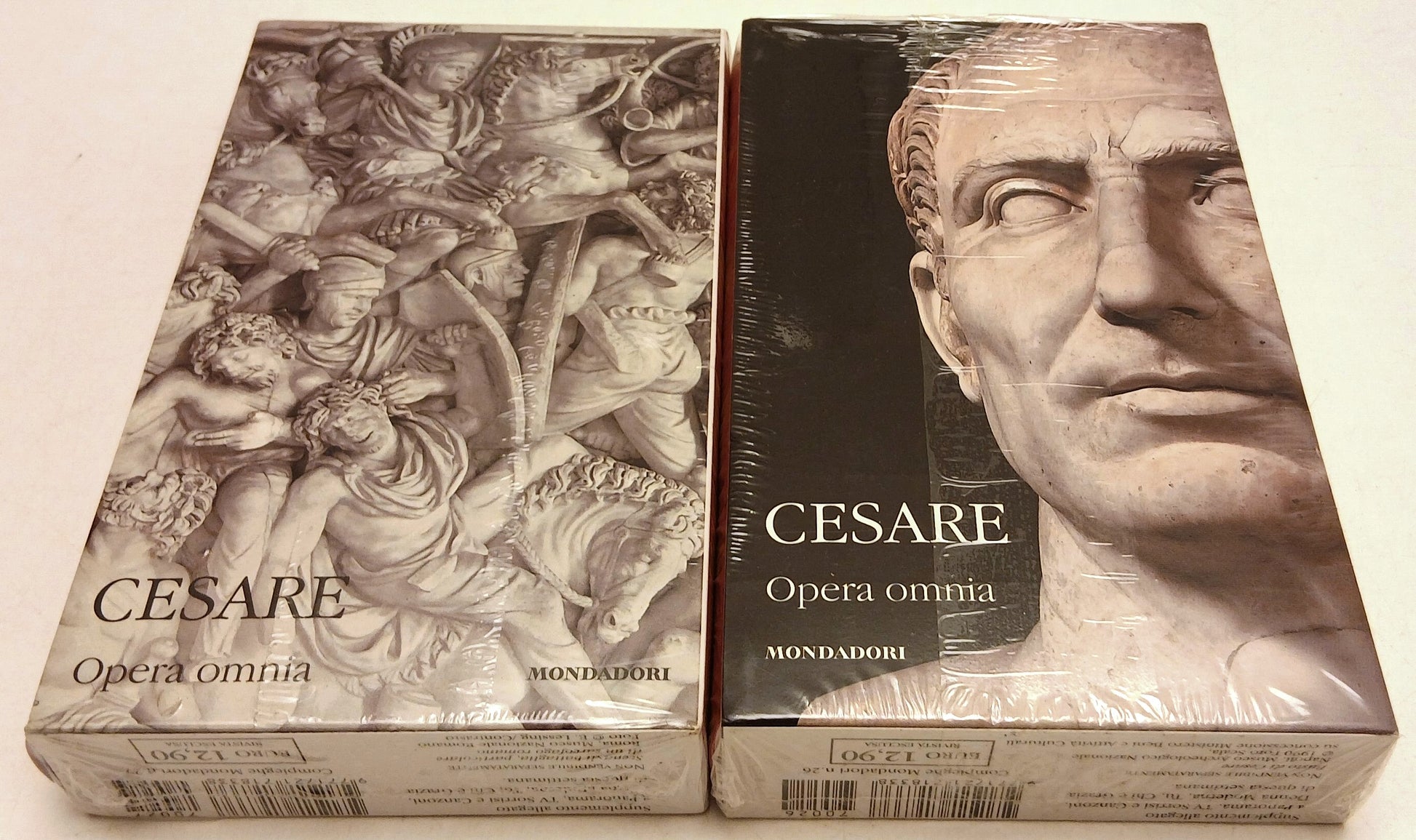 LN- OPERA OMNIA 2 VOLUMI- CESARE- MONDADORI TV SEC- CLASSICI GRECI LATINI- C-XFS