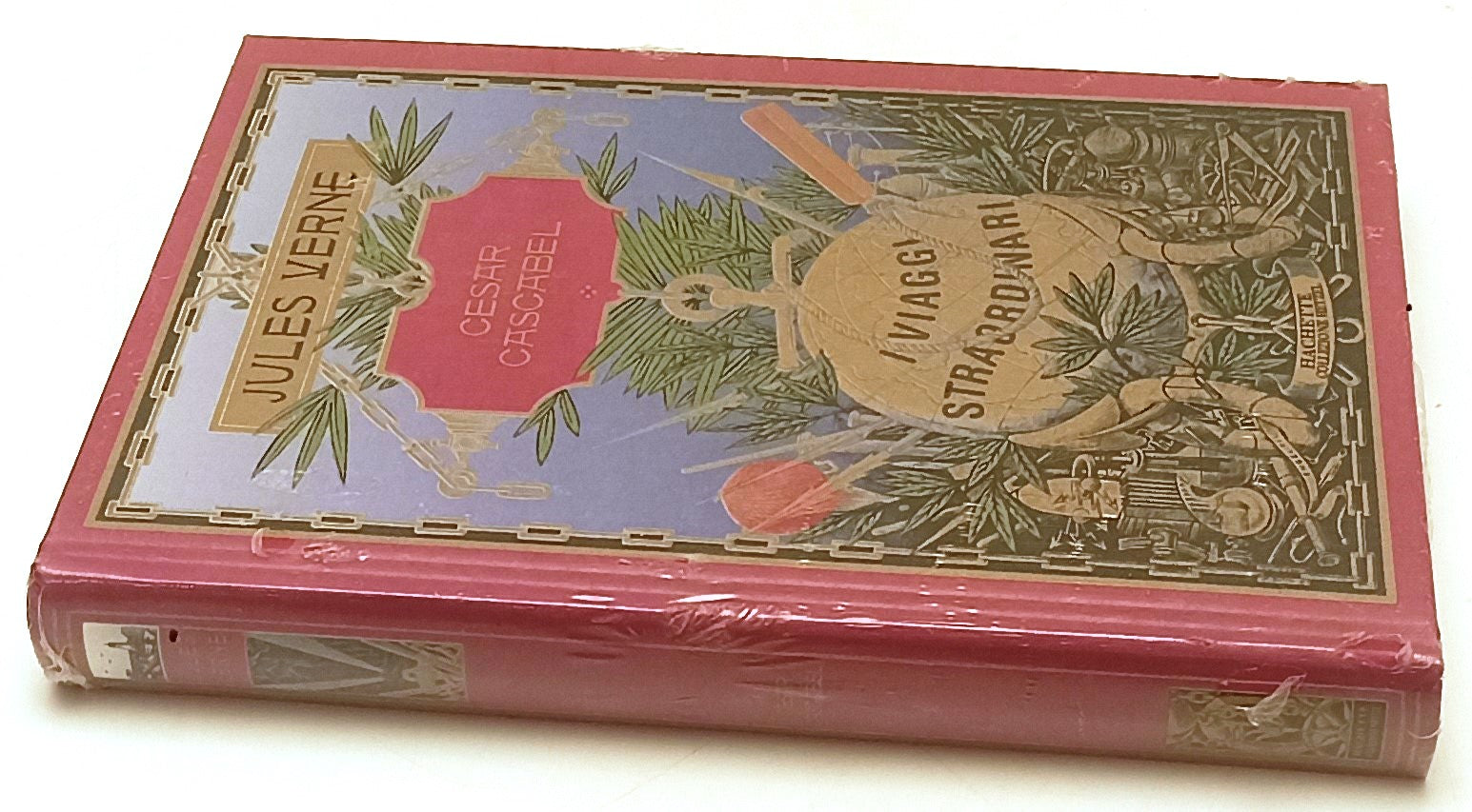 LN- I VIAGGI STRAORDINARI CESAR CASCABEL - JULES VERNE- HACHETTE- HETZEL- ZFS189
