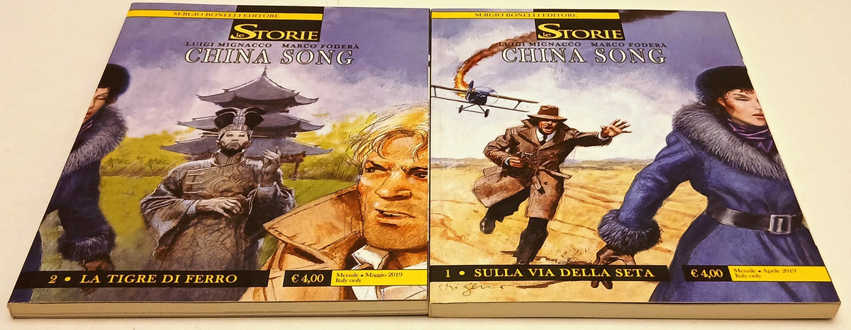 Le storie 78,80 China Song 1/2 miniserie completa - Bonelli - D26