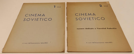 LW- CINEMA SOVIETICO 1/2 1953 VSEVOLOD PUDOVKIN ASSOCIAZIONE ITALIA-URSS- YFS295