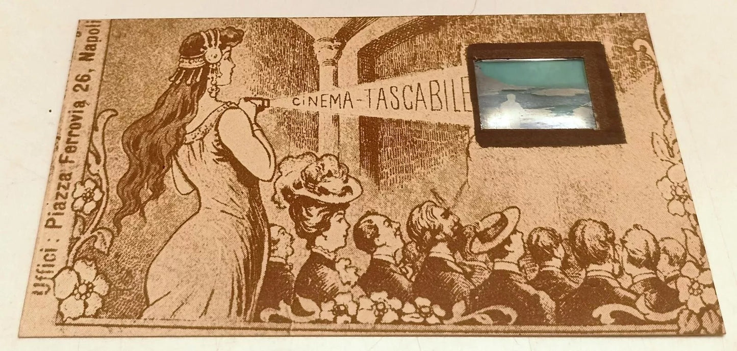 LW- CINEMA TASCABILE - CINEMA CATTANEO CENTRALE NAPOLI I - PUBBLICITA' - RVSa383